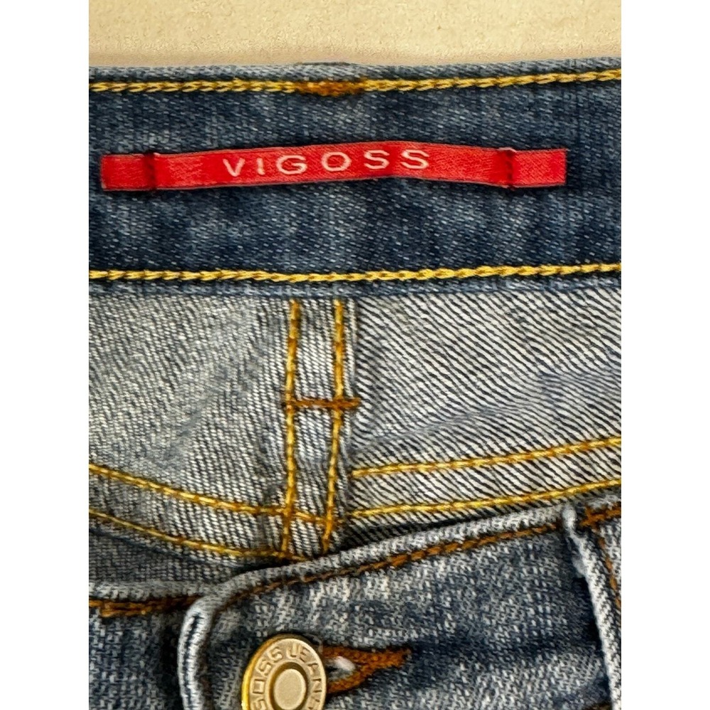 Vigoss Venice Bootcut Jeans Women's Low Rise Denim Blue Wash Comfort Stretch - Picture 10 of 10